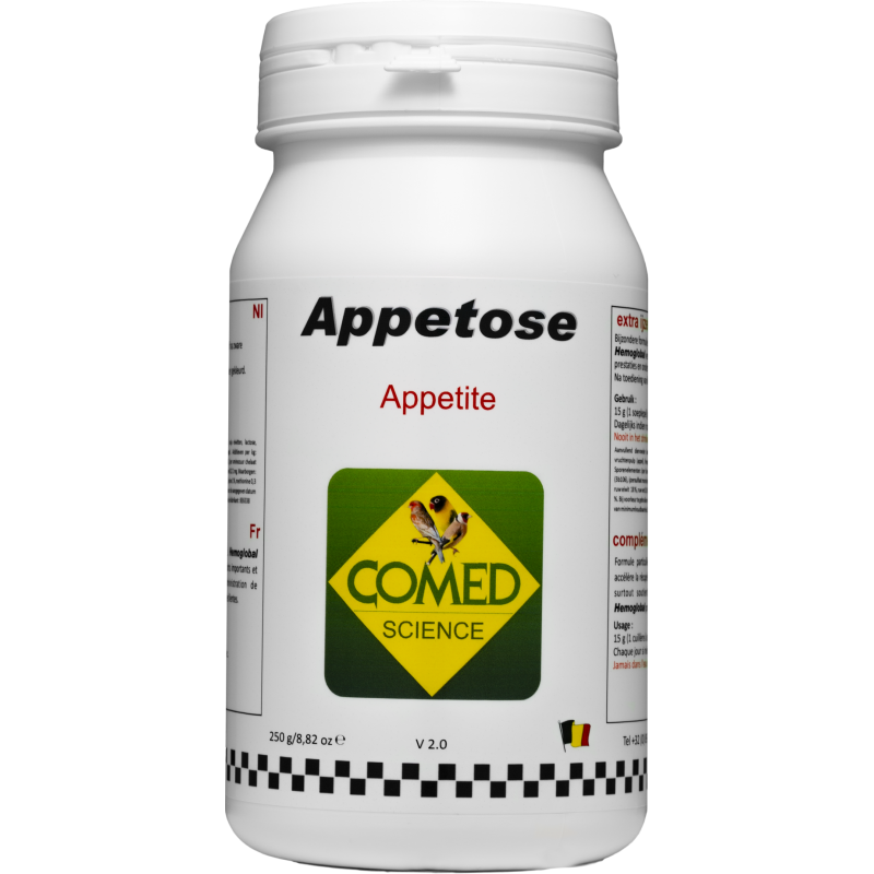 Appetose, stimulateur d'appétit 250gr - Comed 83622 Comed 17,30 € Ornibird