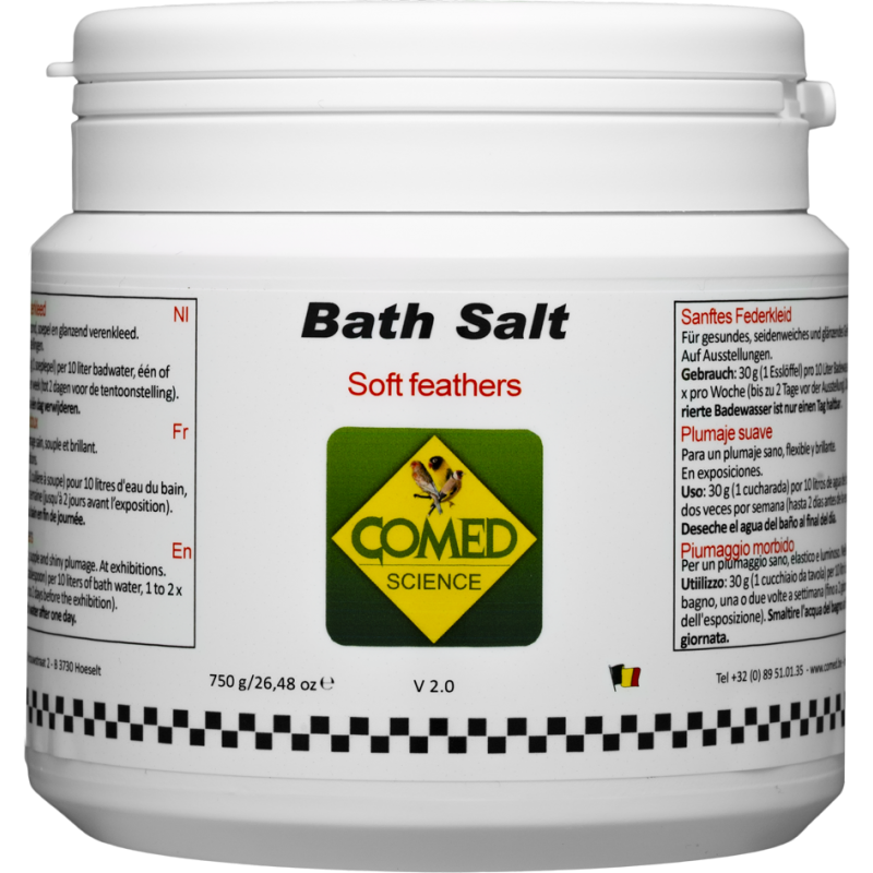 Bath Salt Bird, sel de bain pour oiseaux 750gr - Comed Bath Salt Bird, sel de bain pour oiseaux 750gr - Comed