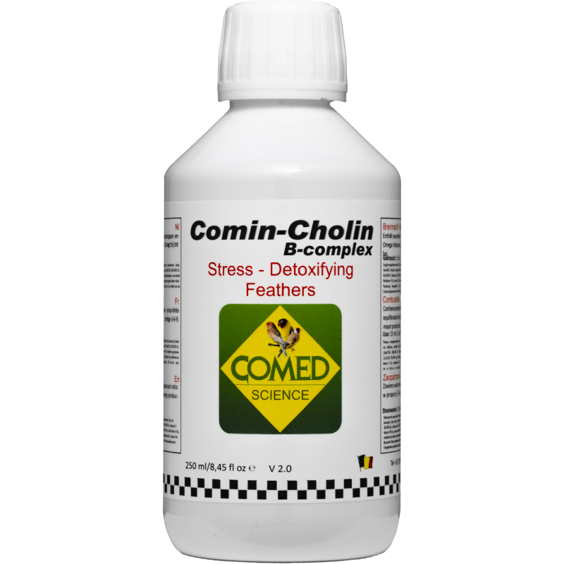 Comin-cholin B-complex Bird, soutient le métabolisme et renforce l’organisme 250ml - Comed 82639 Comed 9,65 € Ornibird