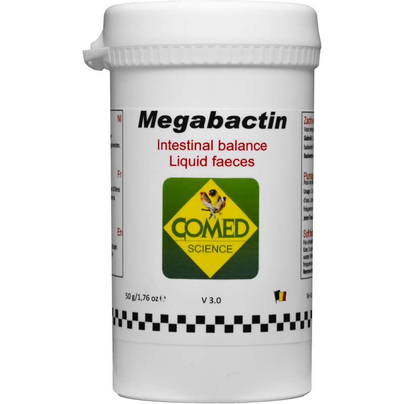Megabactin, maintaining the balance of intestinal 50gr - Comed 82164 Comed 7,30 € Ornibird