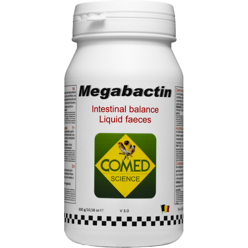 Megabactin, maintaining the balance of intestinal 300gr - Comed 89642 Comed 24,05 € Ornibird