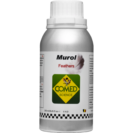 Murol Bird, soutient le métabolisme pendant la mue 250ml - Comed à 17,40 € - Comed - 38263 - Comed