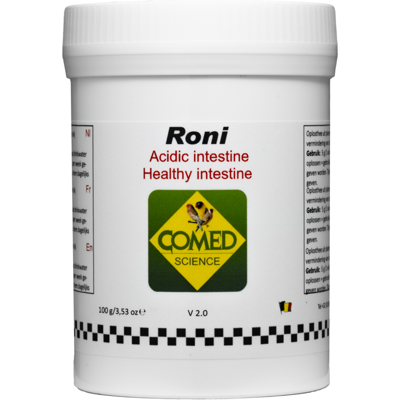 Roni Bird, stimule la bonne flore intestinale et une bonne digestion 100gr - Comed 82608 Comed 10,10 € Ornibird