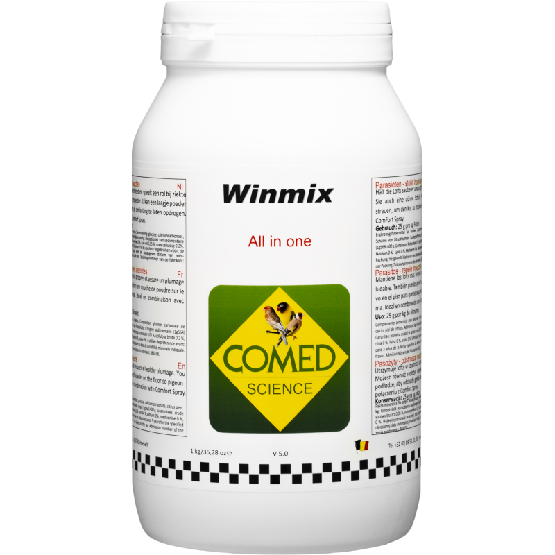 Winmix Bird, garantit un bon developpement et une meilleure musculature 1kg - Comed Winmix Bird, garantit un bon developpement et une meilleure musculature 1kg - Comed