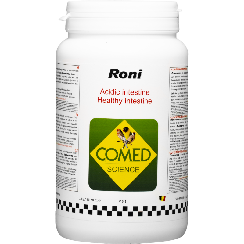 Roni Bird, stimule la bonne flore intestinale et une bonne digestion 1kg - Comed 75521 Comed 57,65 € Ornibird