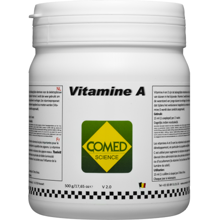 Vitamine A, assure une bonne résistance contre les maladies 500gr - Comed à 32,35 € - Comed - 89324 - Comed