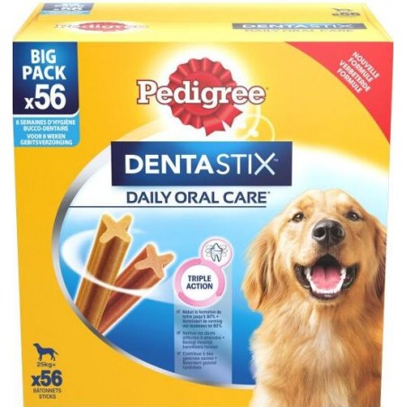 Dentastix Maxi 56x - Pedigree à 23,40 € - Pedigree - 317102 - Pedigree