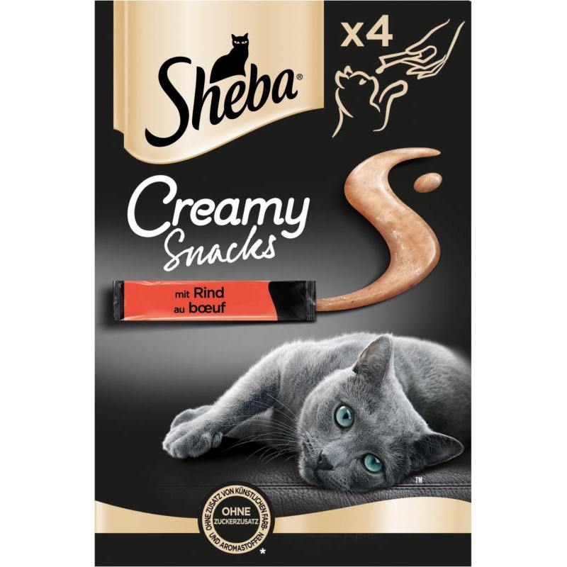 Creamy Snacks Au Boeuf - Sheba 425968 Sheba 3,20 € Ornibird