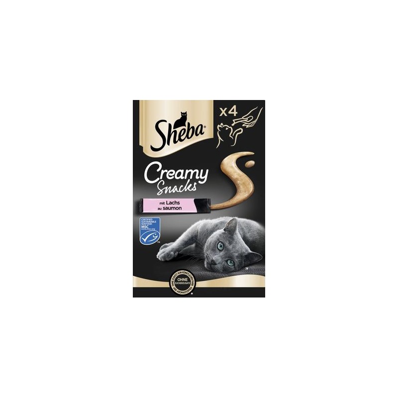 Creamy Snacks Au Saumon - Sheba Creamy Snacks Au Saumon - Sheba
