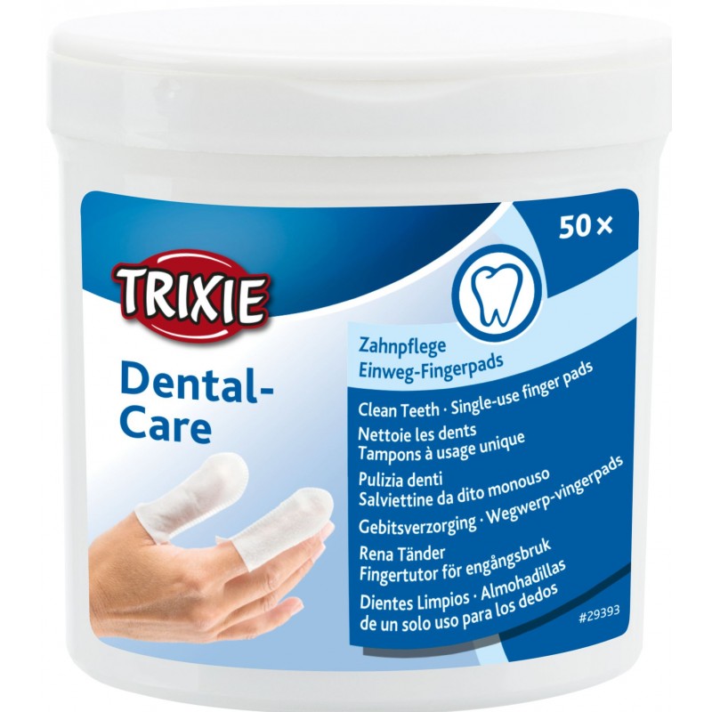 Protège-doigts à usage unique pour le soin des dents 50x - Trixie 29393 Trixie 7,00 € Ornibird