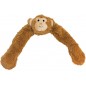 Jouet chien peluche Aaron le singe 55,5cm - Vadigran Jouet chien peluche Aaron le singe 55,5cm - Vadigran