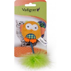 Jouet chat Fancy Hibou orange 12cm - Vadigran - 4,65 € - Vadigran - 5411468171655 - Ornibird SRL