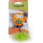 Jouet chat Fancy Hibou orange 12cm - Vadigran