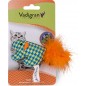Jouet chat Fancy vert à carreaux 12cm - Vadigran Jouet chat Fancy vert à carreaux 12cm - Vadigran