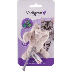 Jouet chat peluche souris gris 13,5cm - Vadigran à 2,95 € - Vadigran - 14378 - Souris et peluche