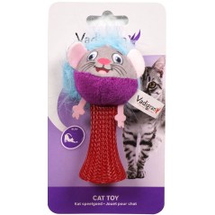Jouet chat peluche souris sauteuse 10cm - Vadigran - 4,65 € - Vadigran - 5411468143454 - Ornibird SRL