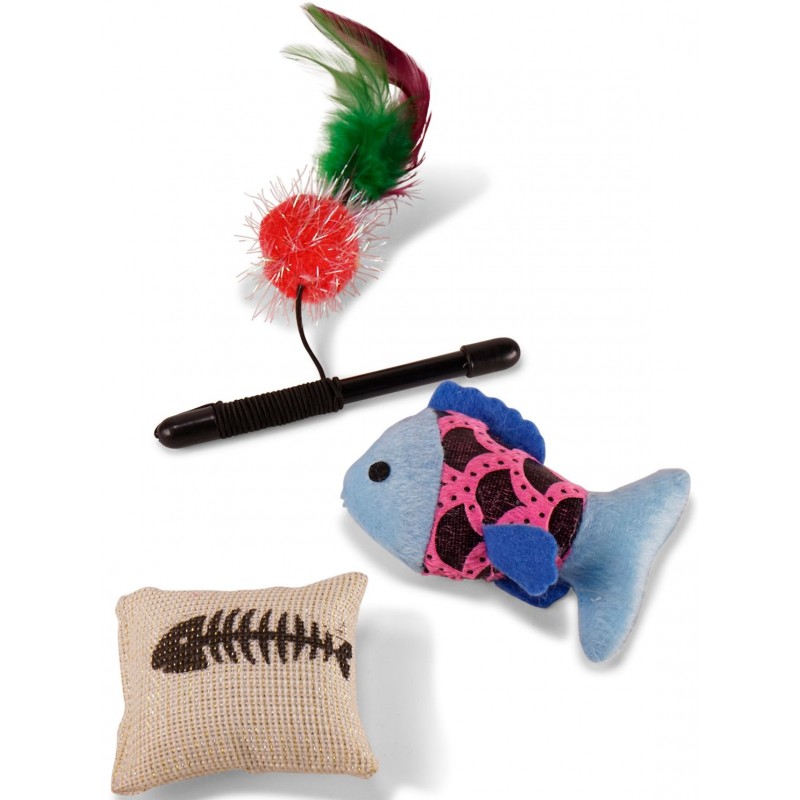 Jouet chat Fish and Fun 3x - Vadigran 14307 Vadigran 4,65 € Ornibird Jouet chat Fish and Fun 3x - Vadigran 14307 Vadigran 4,65 € Ornibird