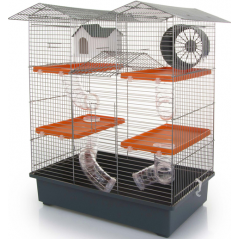 Cage pour Hamster Chalet Funny 55,5x38x62cm 35151 Kinlys 64,95 € Ornibird
