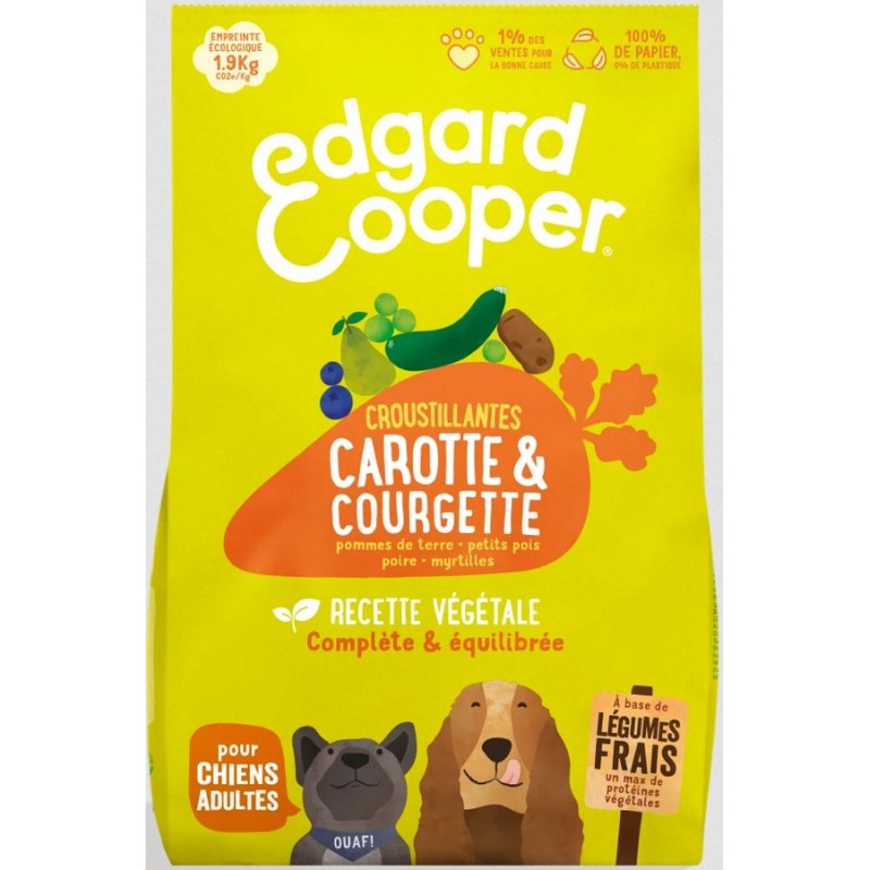 Croustillantes carotte & courgette 2,5kg - Edgard & Cooper
