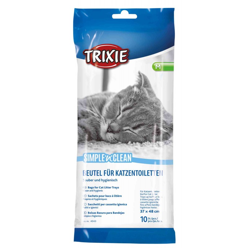 Sacs à litière Simple'n'Clean M 37x48cm 10pcs - Trixie
