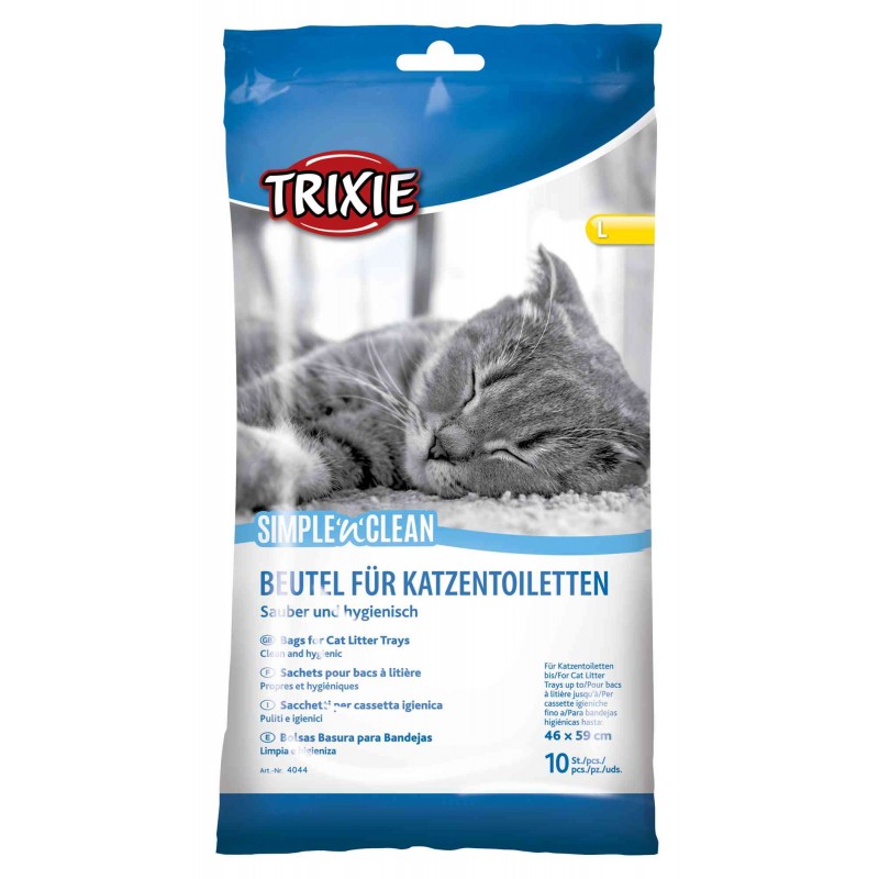Sacs à litière Simple'n'Clean L 46x59cm 10pcs - Trixie