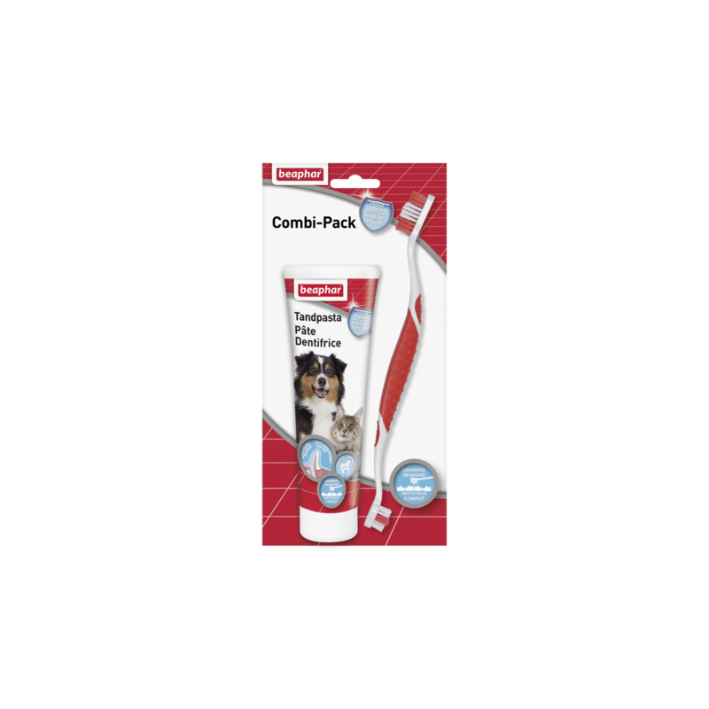 Pâte dentifrice & Brosse à dents - Beaphar Pâte dentifrice & Brosse à dents - Beaphar