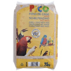Fond de cage anisé 25kg à 8,65 € - Ost-Belgium - 83401000 - Graviers