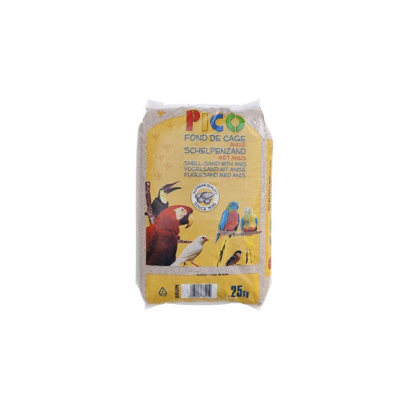 Fond de cage anisé 25kg