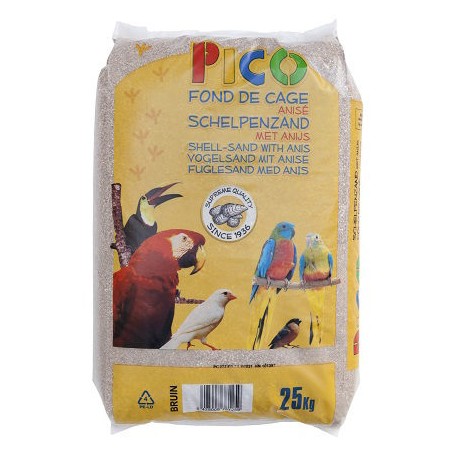 Fond de cage anisé 25kg à 8,65 € - Ost-Belgium - 83401000 - Graviers