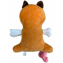 Jouet chien Scary Ecureuil avec os 17,5cm - Vadigran - 9,95 € - Vadigran - 5411468179361 - Ornibird SRL