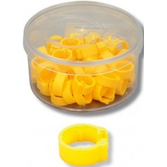 50 Bagues Pigeon Bagues de Serrage Diam, 9x5mm 740BR Smisdom Plastics 2,97 € Ornibird