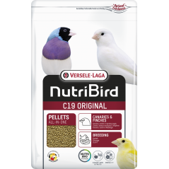 C19 Orignial Pellets All-In-One 3kg - Nutribird 422108 Nutribird 15,35 € Ornibird
