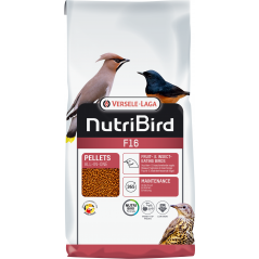 F16 Granulés extrudés - aliment d'entretien pour oiseaux frugivores et insectivores 10kg - Nutribird 422112 Nutribird 53,00 €...