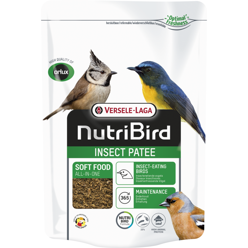 Insect Patée Aliment complet pour oiseaux insectivores 250gr - Nutribird 422149 Nutribird 6,60 € Ornibird