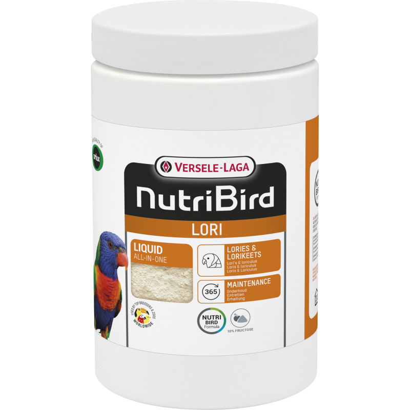 Lori Aliment complet pour oiseaux loris et loriculus 700gr - Nutribird Lori Aliment complet pour oiseaux loris et loriculus 700gr - Nutribird