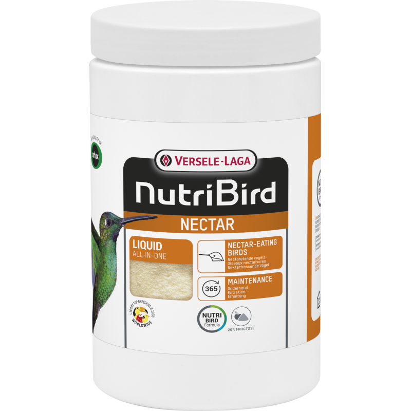 Nectar Aliment complet pour oiseaux nectarivores 700gr - Nutribird Nectar Aliment complet pour oiseaux nectarivores 700gr - Nutribird