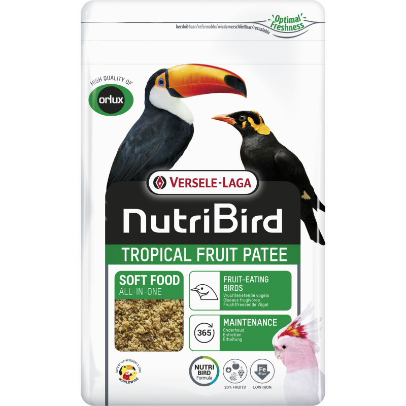 Tropical Fruit Patée Soft Food All-In-One 1kg - Nutribird 422140 Nutribird 7,65 € Ornibird