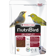 Uni Komplet Granulés extrudés - aliment d'entretien pour petits oiseaux frugivores et insectivores 250gr - Nutribird 422143 N...