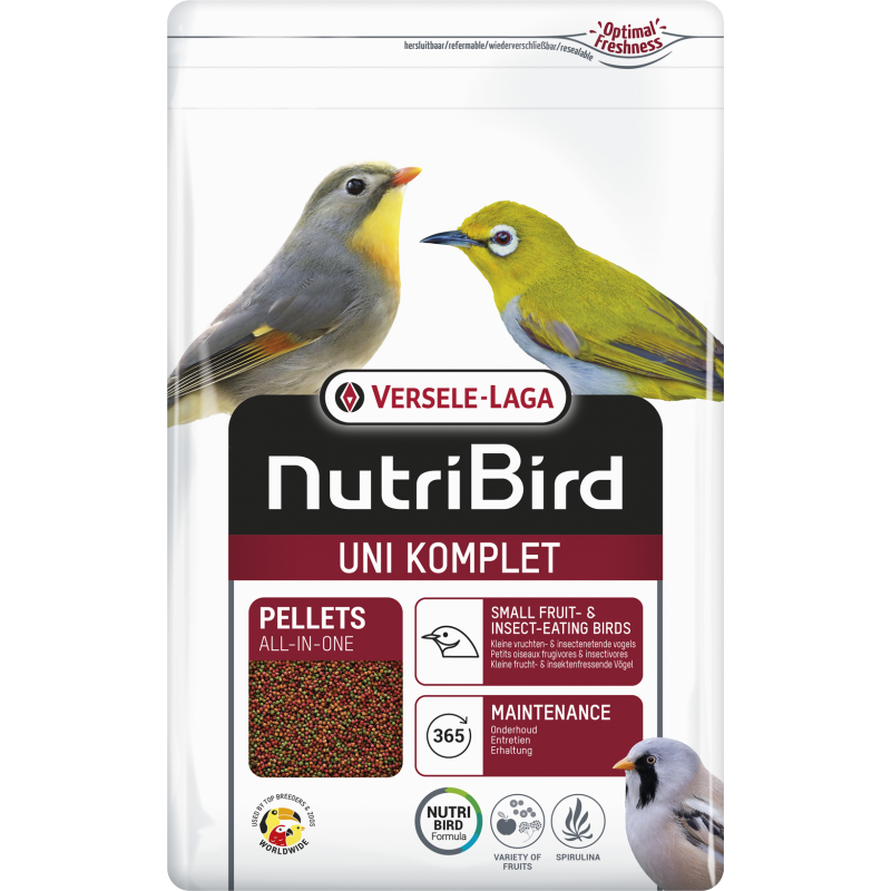 Uni Komplet Pellets All-In-One 3kg - Nutribird 422145 Nutribird 23,14 € Ornibird Uni Komplet Pellets All-In-One 3kg - Nutribird 422145 Nutribird 23,14 € Ornibird