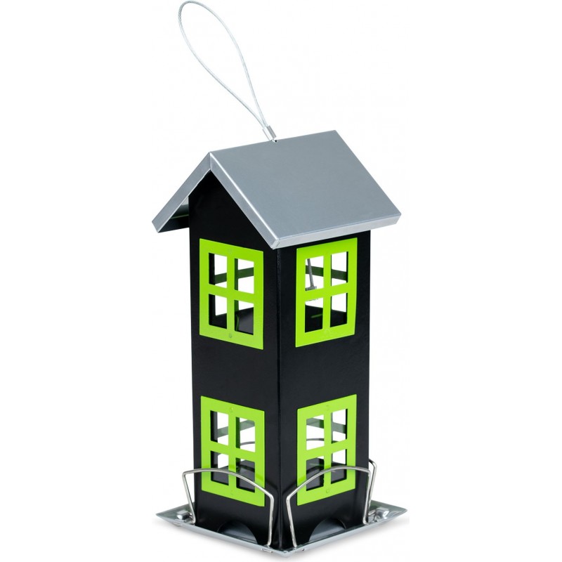 Colonne à graines Chloé Noir 20x20x26cm - Vadigran