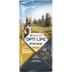 Prime Puppy All breeds sans céréales au poulet 12,5kg - Opti Life 433067 Opti Life 72,15 € Ornibird