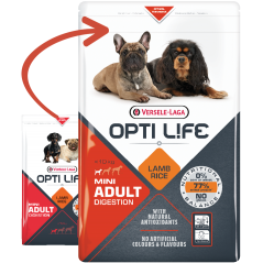 Adult Digestion Mini - petits chiens - Agneau 2,5kg - Opti Life 431134 Opti Life 20,40 € Ornibird