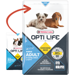 Adult Sterilised/Light Mini - petits chiens adultes - Poulet 2,5kg - Opti Life 431137 Opti Life 19,65 € Ornibird
