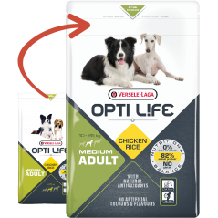 Adult Medium - chiens moyens adultes - Poulet 12,5kg - Opti Life 431143 Opti Life 62,10 € Ornibird