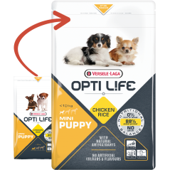 Puppy Mini - petites races - Poulet 2,5kg - Opti Life 431156 Opti Life 19,40 € Ornibird