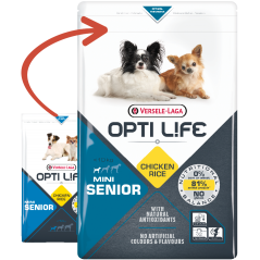 Senior mini - petits chiens âgés - Poulet 2,5kg - Opti Life 431159 Opti Life 20,00 € Ornibird