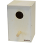 Nid en bois pour perruches grand modèle 23x15,5x24,5cm