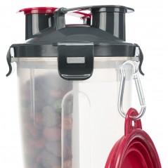 Set de voyage récipients d'eau et de nourriture 2x0,35L - Trixie à 10,00 € - Trixie - 25019 - Camping