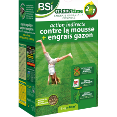 Engrais gazon complet green time 4kg - BSI 20164 BSI 18,95 € Ornibird
