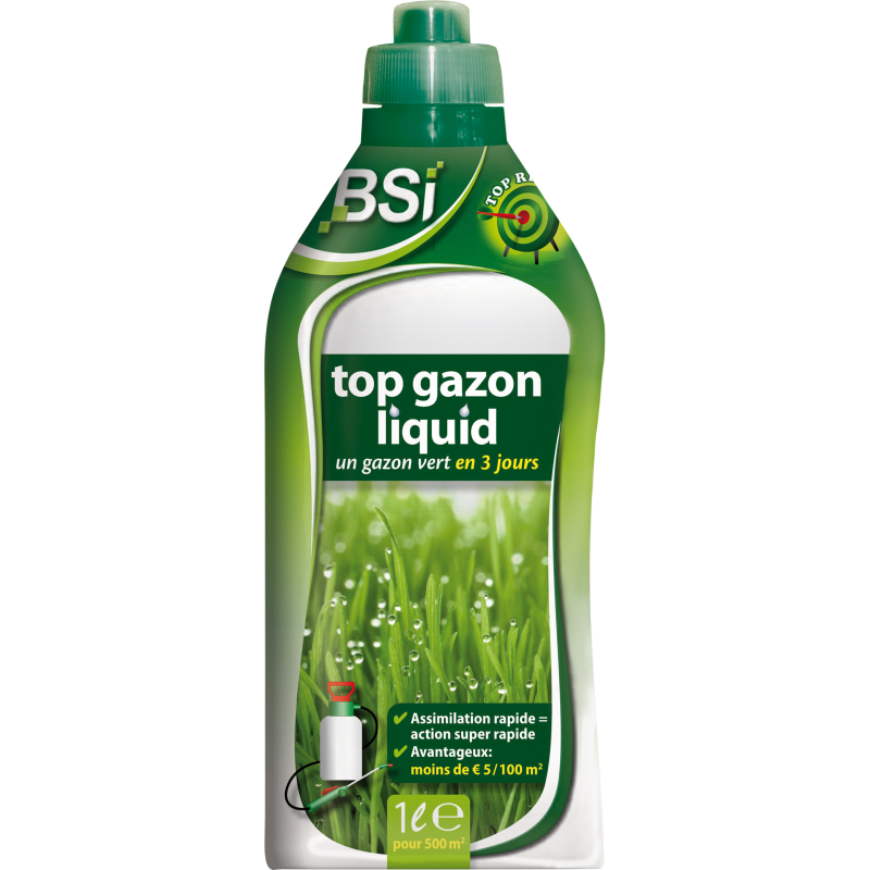Top Gazon engrais liquide 1L - BSI